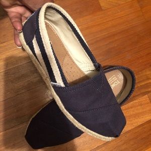 SOLD Navy Blue Toms